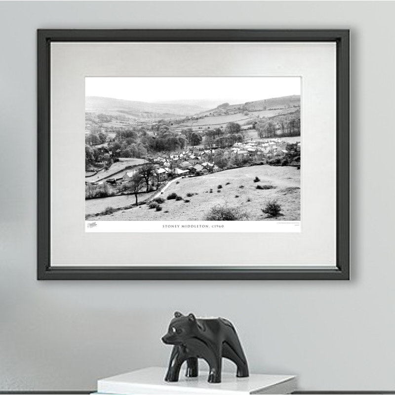 Stoney Middleton, C1960 - Single Picture Frame Print, 60cm H x 80cm W x 2.3cm D