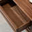 Modern simple pure solid wood TV cabinet