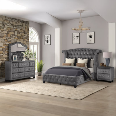 Rausch 4 Piece Bedroom Set