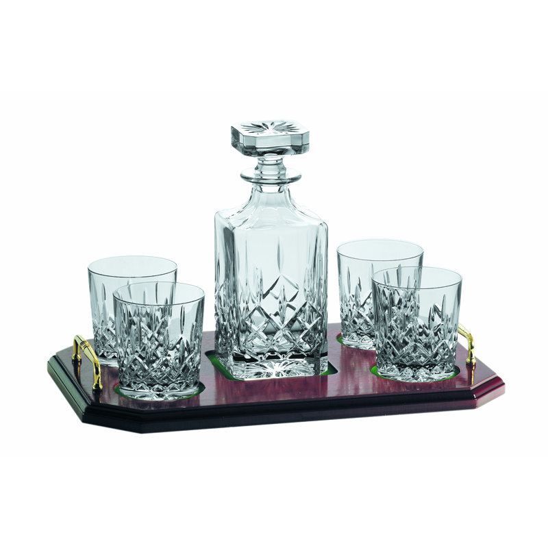 Longford Square Decanter Tray Set