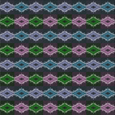 Gris géométrique/beige/Tapis décoratif bleu