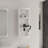 Bathroom Wall-Mounted Storage Rack, Float Mounting Design