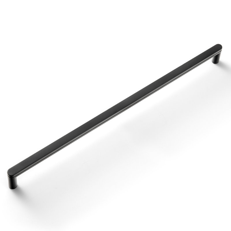 Distressed Sturdy Furniture Bar Pull Multipack, 12 5/6", Noir