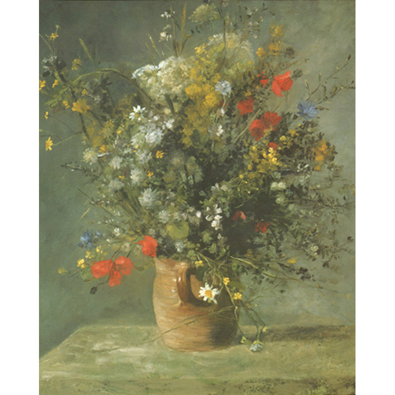 Fleurs dans un vase, v. 1866 MCG-PF1044, H 24 po x l 19 po