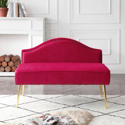 46.5'' Velvet Loveseat