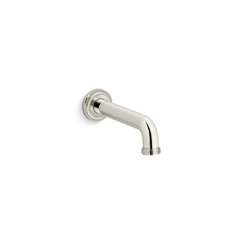 Central Park West™ Wall-Mount Bath Spout, Polished Nickel