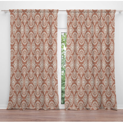 Paire de rideaux obscurcissant en polyester Alura