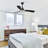 Keelaghn 52'' Ceiling Fan with LED Lights and Remote Included