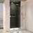 72"H Left And Right Opening Universal Shower Door, Open Outside, With 1/4" And 5/16" Tempered Glass-118574548