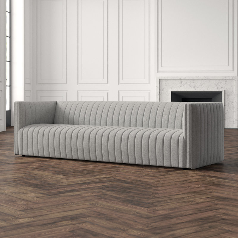 Augustine 97" Sofa, Dover Crescent, 26.5" H x 97" W x 35" D