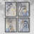Linx I Framed Print - Set of 4-830779482-830779481