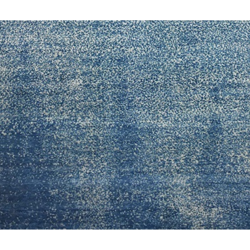 Handmade Silk and Wool Area Rug, Rectangle 10' x 14'