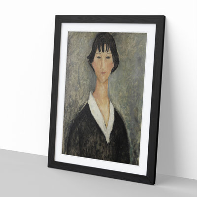 Portrait of a Girl Vol.4 by Amedeo Modigliani - Picture Frame Painting