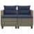 Bleu marine / gris