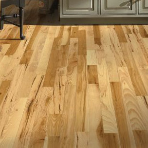 Parquet massif Hickory, Naturel campagnard