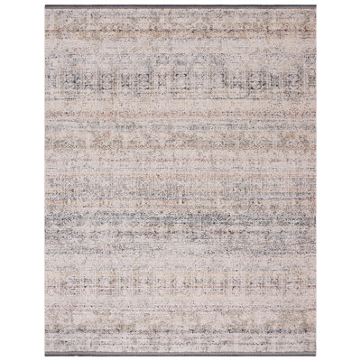 Lauren Ralph Lauren Callary Power Loomed, 80% Polyester, 20% Cotton, Ivory / Light Olive Area Rug