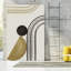 Scandi or abstrait sur toile-92588113