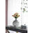 Svirla Vase-Black-And-White Swirl
