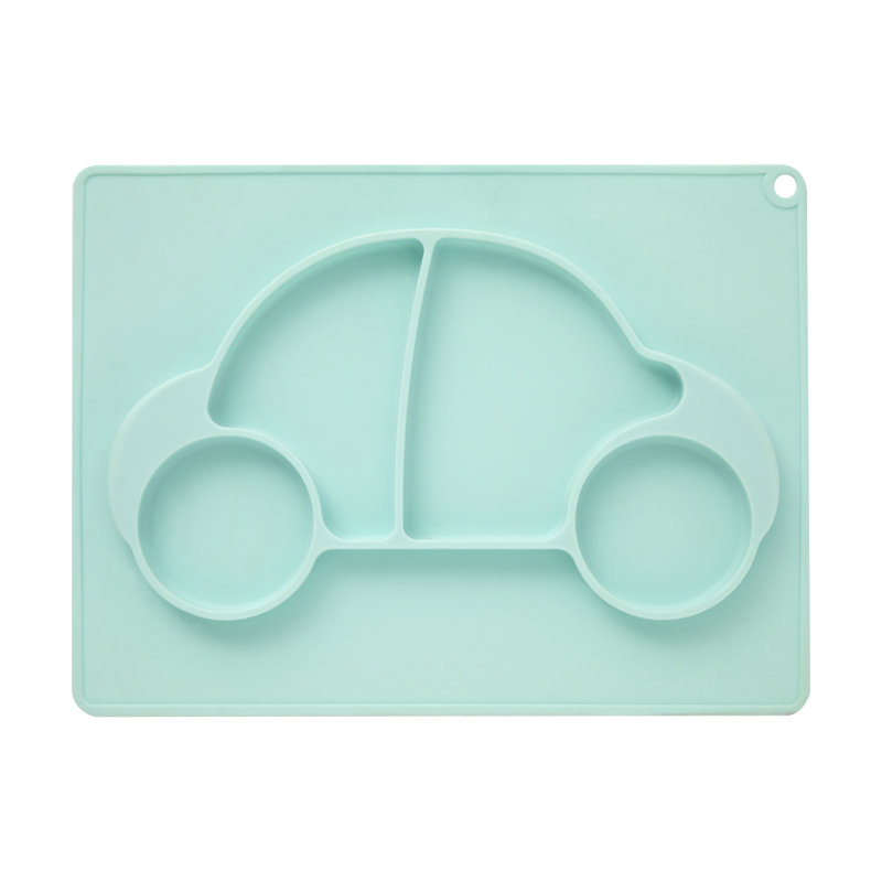 Zachariah Car Silicone Placemat Plate