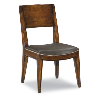 Cashiers Leather Dining Chair
