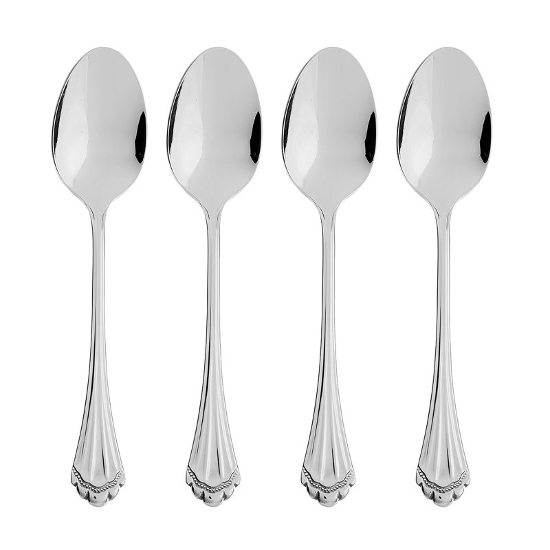 Marquette Oneida Flatware Teaspoons, 18/8 Stainless Steel