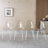 Compact Dining Table Sets(must Include Both Table And Chair), Mdf Marble Modern Kitchen Home