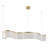 1-White gold acrylic dimmable LED pendant light