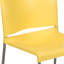 Chaise empilable à dossier plein avec base thermolaquée Oliverson d'une capacité de 880 lb.-829525250-829525252