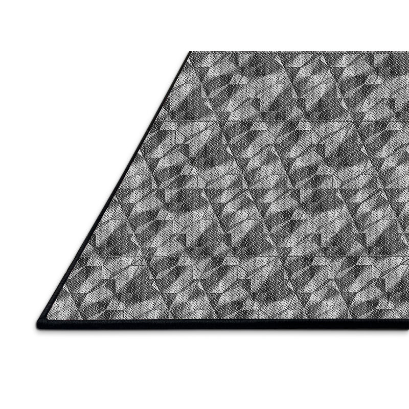 Tapis abstrait gris, Rectangle 5 pi x 7 pi