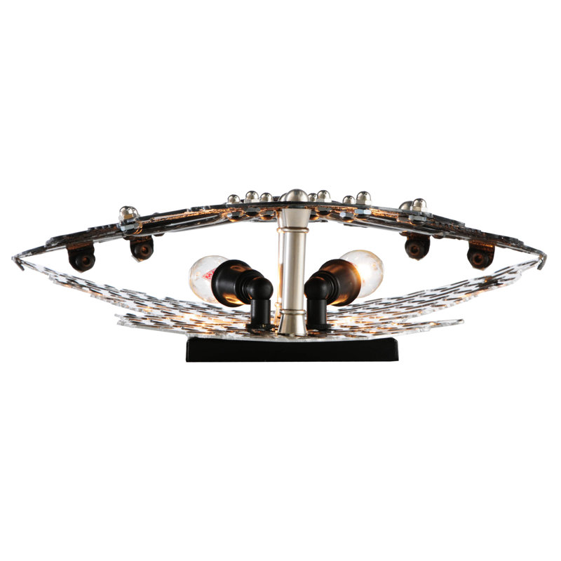 2 - Light Flush Mounted Sconce
