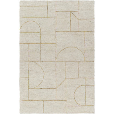 Caelob Hand-Woven Geometric Rug