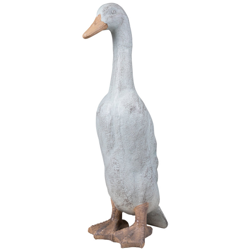 Ducks Outdoor Garden Statues - 17.25" - Set Of 2