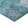 Machine Washable Indoor/Outdoor Cinead ACN1701 Teal Rug