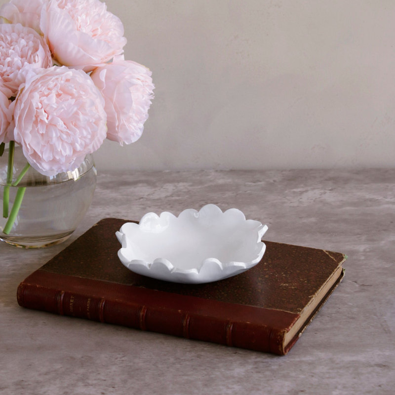 VIDA Colette Appetizer Plates (White)