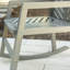 Chaise berçante d'extérieur en bois massif Harbison-1835770833