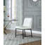 Chaise d'appoint rembourrée Bryce-946799214