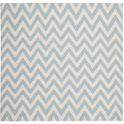 Mars Chevron Wool Hand Woven Area Rug