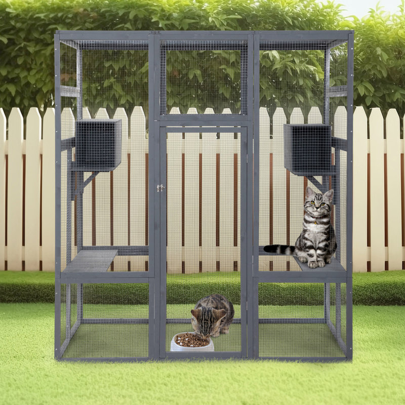 Très grande cage à chat