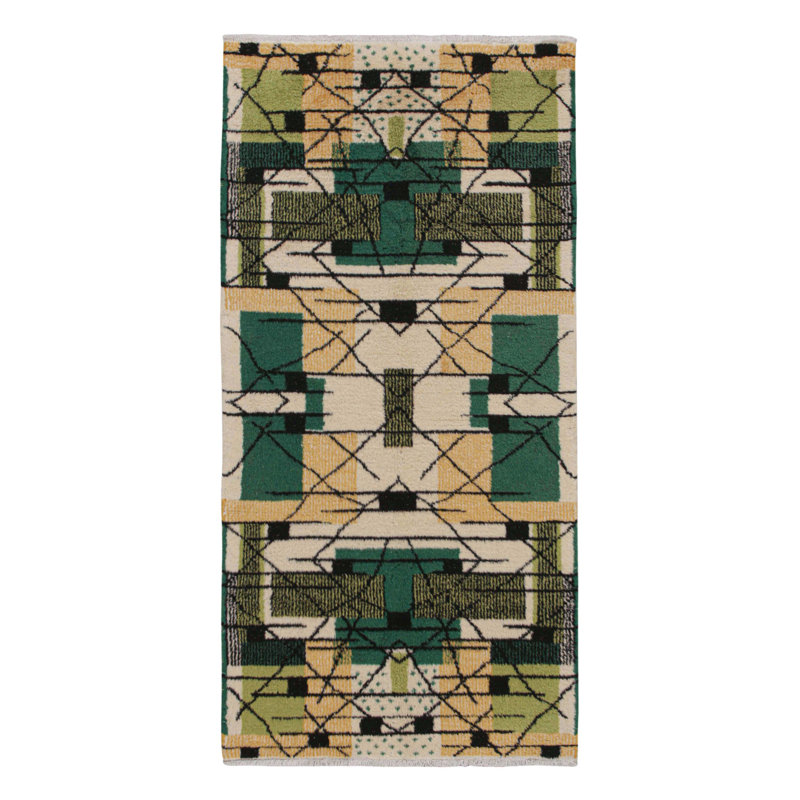 One-of-a-Kind 3'3" X 6'7" Hand Knotted Area Rug