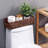 Handwoven Wicker Storage Basket-Hyacinth Material,Toilet Paper Holders With Handles,Storage Baskets For Organizing Living Room,Bedroom,Closet