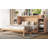 Modern Murphy Bed With Spacious Storage Drawers And Shelves-125179233-125179230