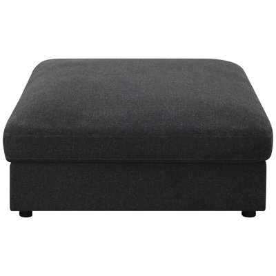 Chenille rembourrée gris anthracite pour une décoration confortable et élégante
