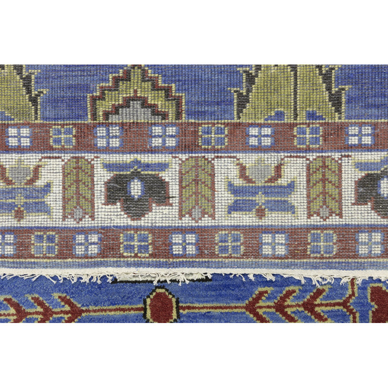 Tapis rectangulaire en laine 5 pi x 8 pi Karney