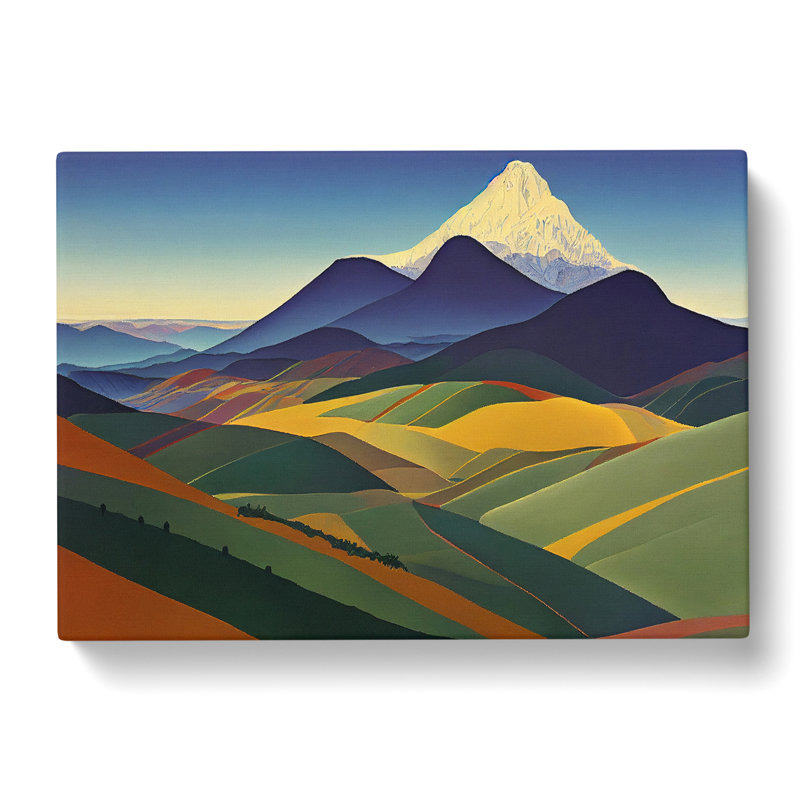 Sweet Mountain Landscape - Wrapped Canvas Print, 35cm H x 50cm W x 3cm D