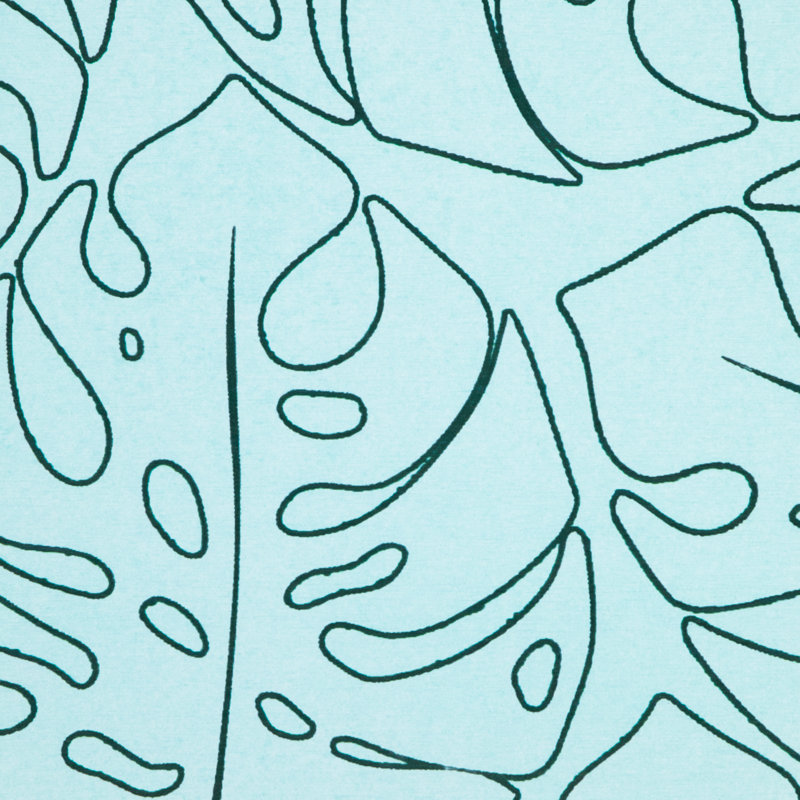 Non-Slip Bath Mat, Aqua Blue