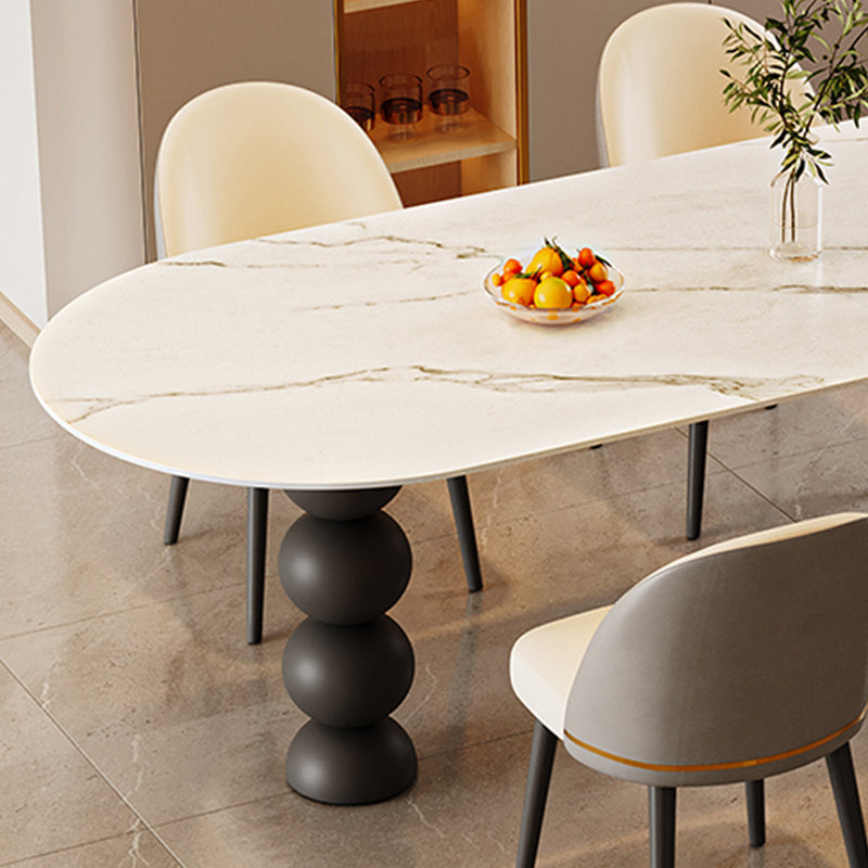 Ensemble de table de salle à manger Modern Creative, H 29,52 po x L 70,86 po x l 35,43 po