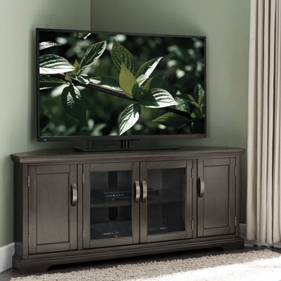 Meuble télé de coin pour téléviseur de 65 po ou moins Engeliène