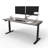 Skyscraper Electric Height Adjustable Standing Desk, Dual Motor and Digital Control with Memory, 72x30, Grey Strand Top with Black Frame-765077056-765077059