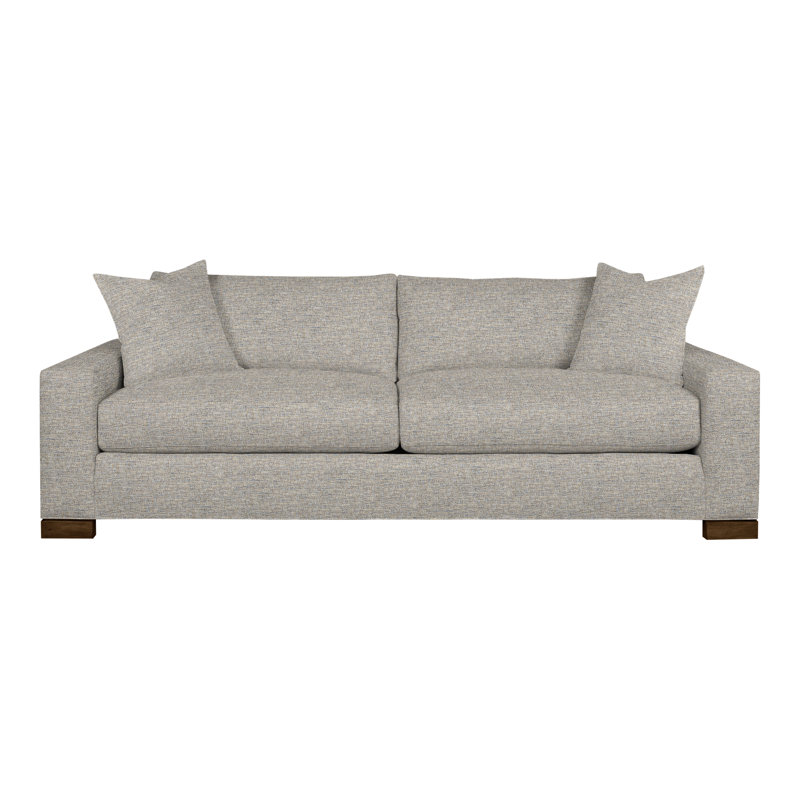 Claremont Upholstered 95'' Sofa, Havana, Impala Storm