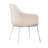 Teegan 19'' H Upholstered Metal Armchair-438107530-490950966